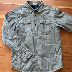 Columbia Sportswear flannel-lined utility jacket